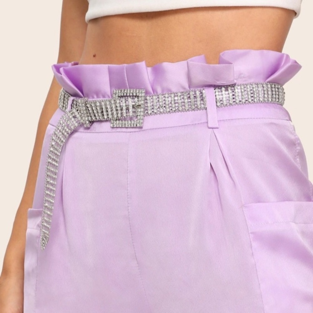 Rhinestone fashion belt